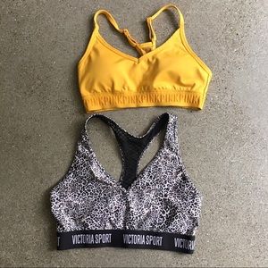 Lot of 2 sports bras